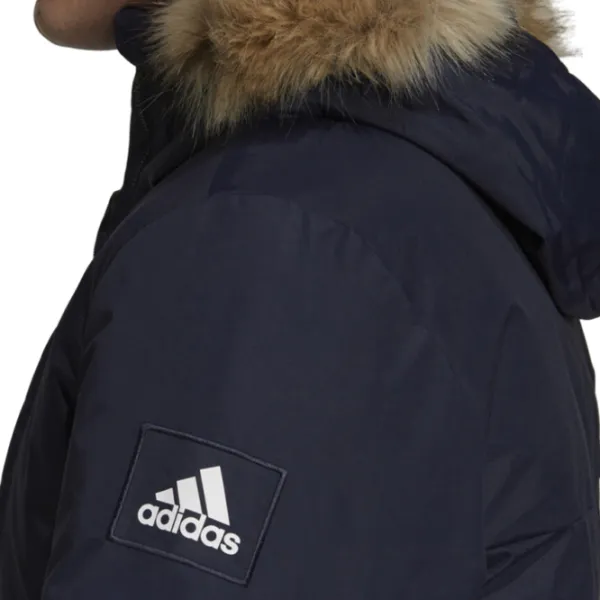 Scurtă pentru bărbați Adidas Hooded Parka Demisezon/ Navy photo 6 Scurtă pentru bărbați Adidas Hooded Parka Demisezon/ Navy photo 6