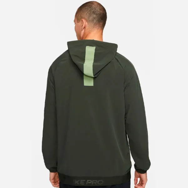 Hanorac pentru bărbați Nike Pro Dri-Fit Flex Vent Max Drept/ Green photo 2