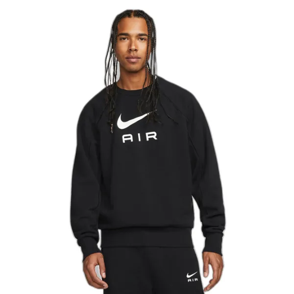 Hanorac pentru bărbați Nike Sweater Sportswear Air Oversize/ Black photo 2