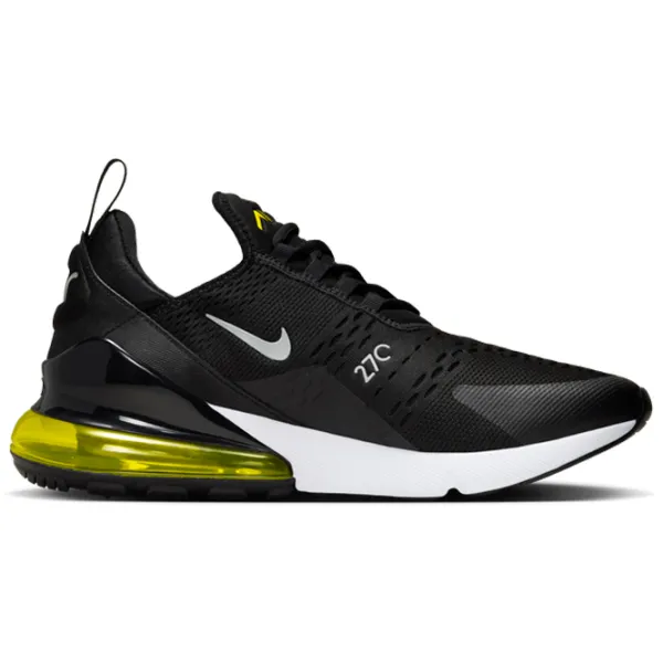 Кроссовки для мужчин Nike Air Max 270 44/ Black Yellow photo 3