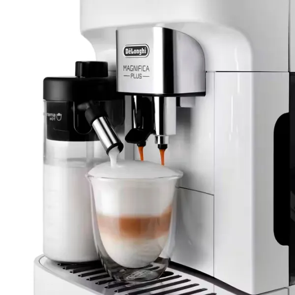 Aparat de cafea DeLonghi ECAM320.60W Automată/ 1.9 l/ White photo 4