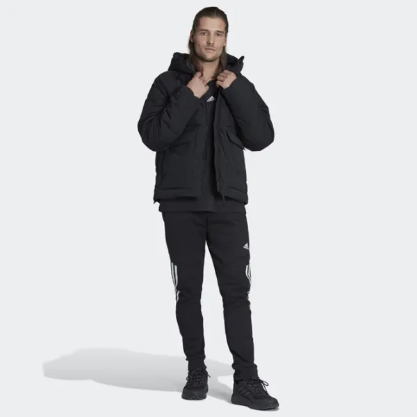 Scurtă pentru bărbați Adidas Big Baffle Jkt Iarnă/ Black photo 5