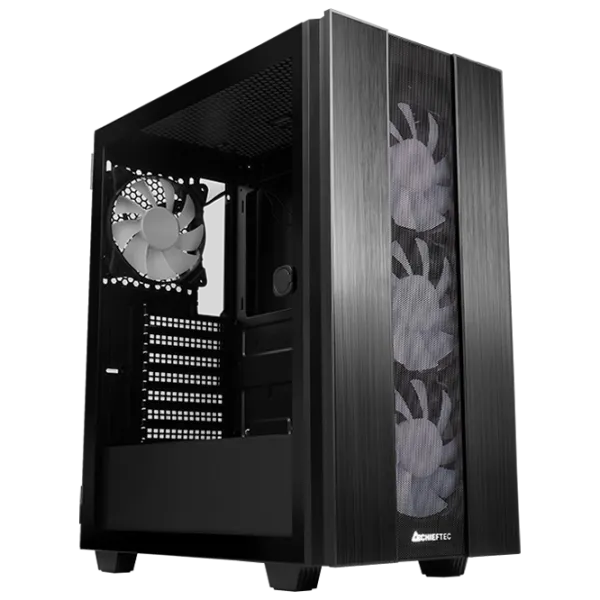 Корпус Chieftec Hunter 2 Mid Tower / Черный photo 4
