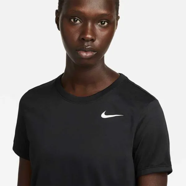 Футболка для женщин Nike W Nk Df Tee Rlgd Lbr 14% эластан/ Черный photo 3