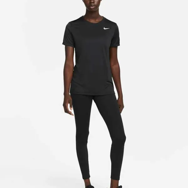 Футболка для женщин Nike W Nk Df Tee Rlgd Lbr 14% эластан/ Черный photo 4
