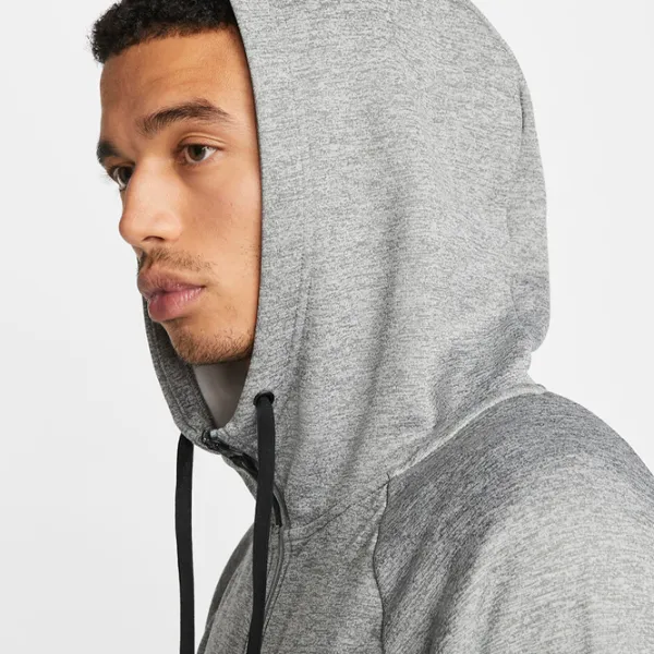 Hanorac pentru bărbați Nike Therma-Fit Drept/ Gray photo 4