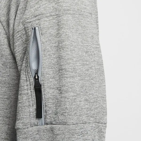 Hanorac pentru bărbați Nike Therma-Fit Drept/ Gray photo 5