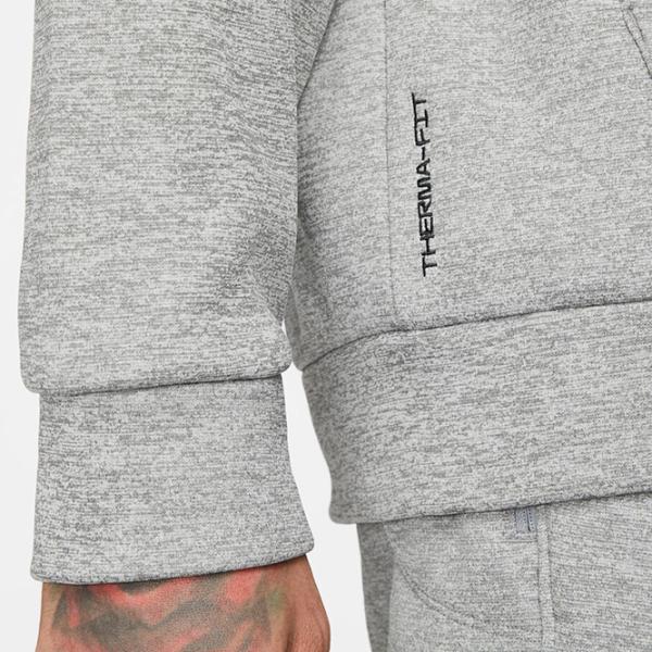 Hanorac pentru bărbați Nike Therma-Fit Drept/ Gray photo 7