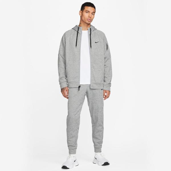 Hanorac pentru bărbați Nike Therma-Fit Drept/ Gray photo 8