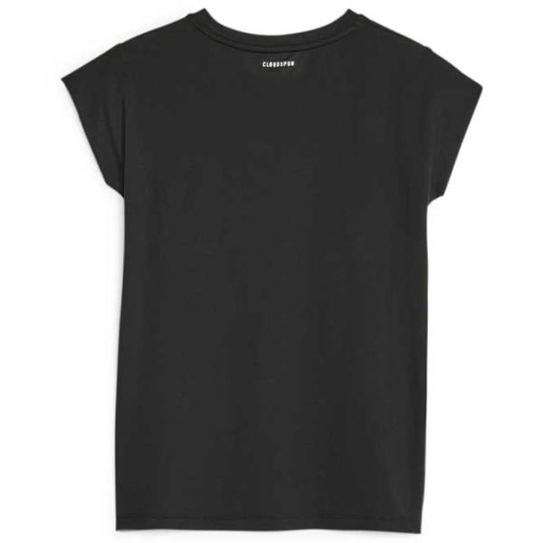 Tricou pentru femei Puma Cloudspun Trend Tee 94% poliester, 6% elastan/ Black photo 2