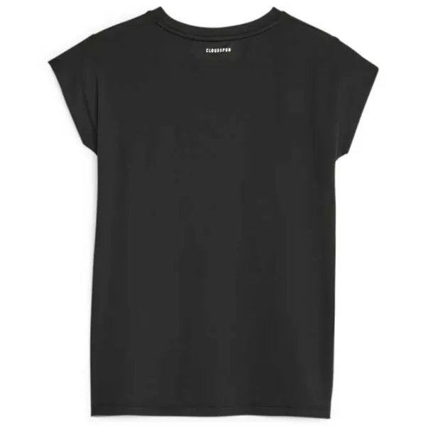 Футболка для женщин Puma Cloudspun Trend Tee 94 % полиэстер, 6 % эластан/ Черный photo 2