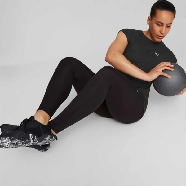 Футболка для женщин Puma Cloudspun Trend Tee 94 % полиэстер, 6 % эластан/ Черный photo 4