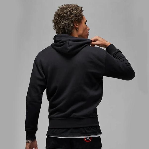 Толстовка для мужчин Nike Jordan Flt Mvp Gfx Flc Po Прямой/ Черный photo 3