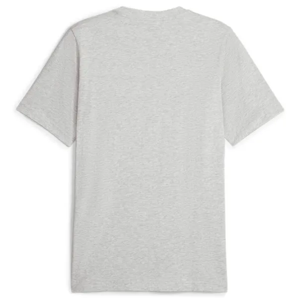 Tricou pentru bărbați Puma Squad Graphic Tee 100% bumbac/ Light Gray photo 2