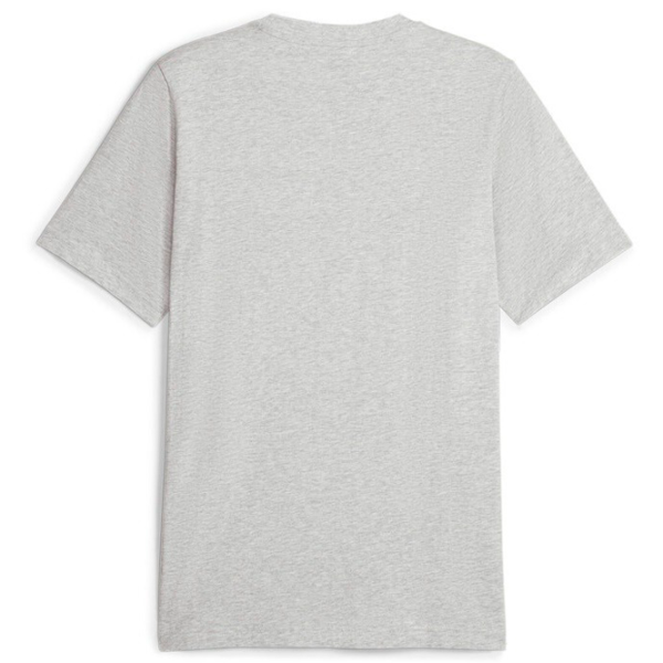 Tricou pentru bărbați Puma Squad Graphic Tee 100% bumbac/ Light Gray photo 2