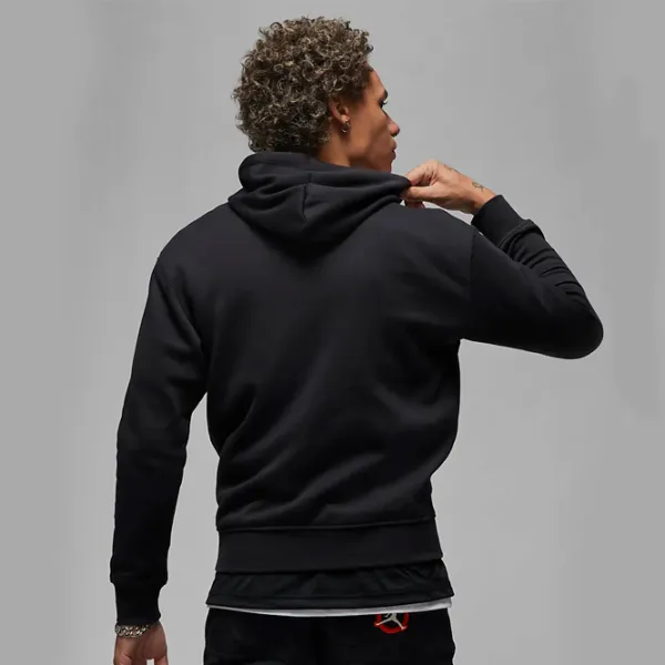 Hanorac pentru bărbați Nike Jordan Flt Mvp Gfx Flc Po Drept/ Black photo 3