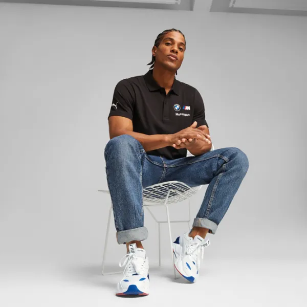 Tricou polo pentru bărbați Puma Bmw Mms Ess Black photo 3