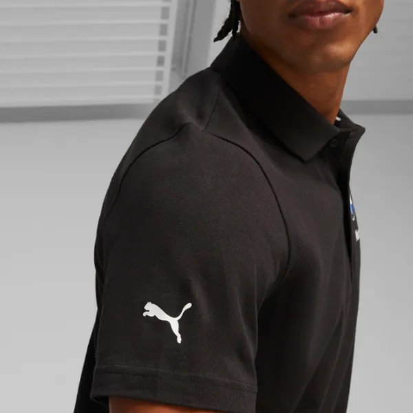 Tricou polo pentru bărbați Puma Bmw Mms Ess Black photo 6