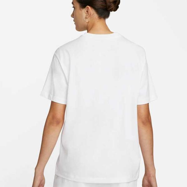 Tricou pentru femei Nike W Nsw Tee BfAir Bumbac/ White photo 2