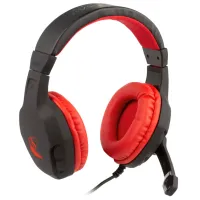 Căști Konix Drakkar Skald Red Black Cu fir/ Gaming photo 3
