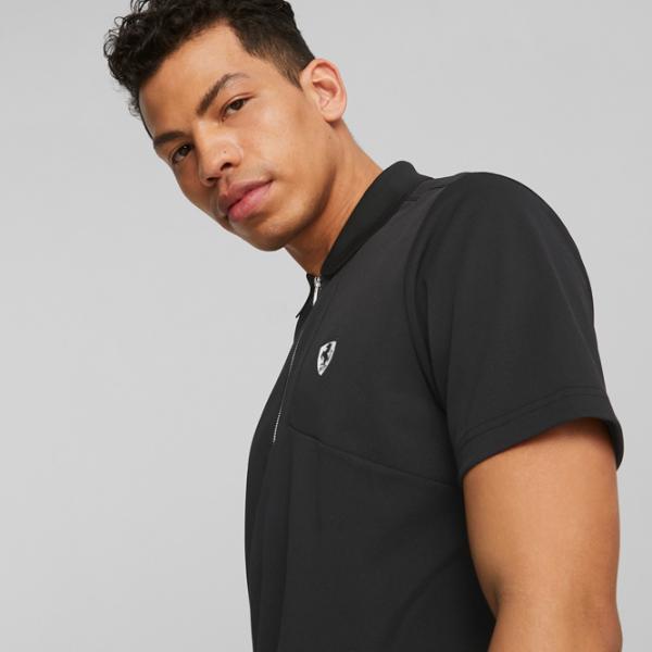 Tricou polo pentru bărbați Puma Ferrari Style Black photo 3 Tricou polo pentru bărbați Puma Ferrari Style Black photo 3