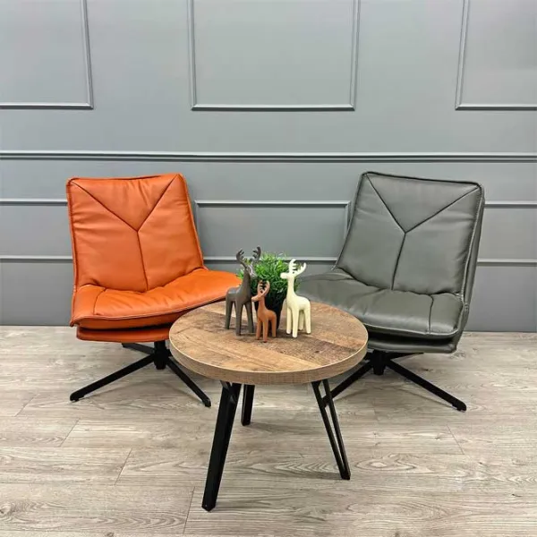 Fotoliu living DecoPrim Enigma Orange photo 2 Fotoliu living DecoPrim Enigma Orange photo 2