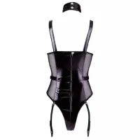 Set lengerie Black Level Vinyl Body (S) Black photo 2