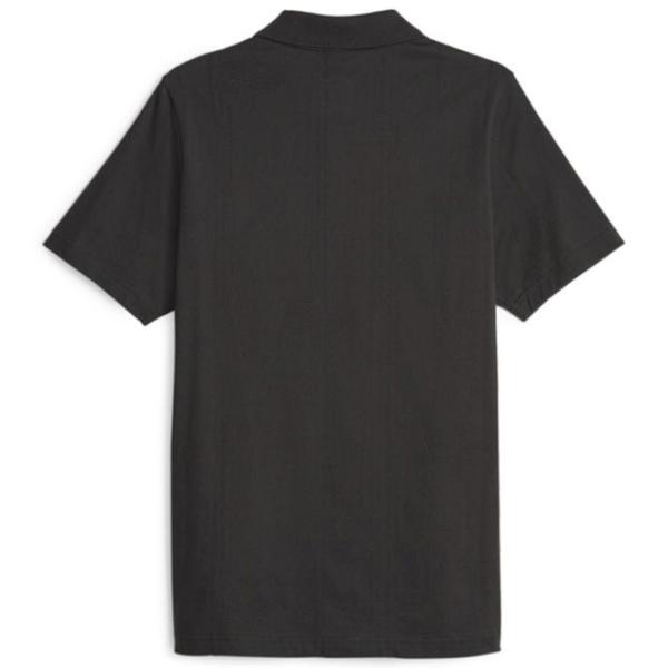 Tricou polo pentru bărbați Puma Ferrari Style Polo Jacquard Black photo 2 Tricou polo pentru bărbați Puma Ferrari Style Polo Jacquard Black photo 2