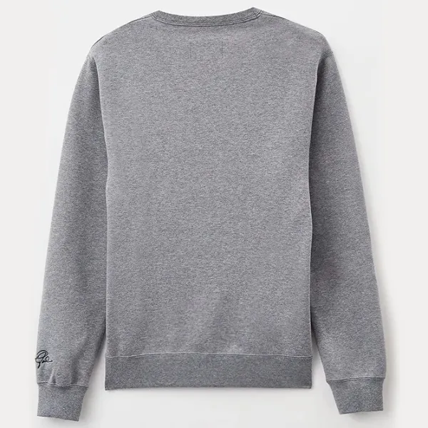 Hanorac pentru bărbați Nike Jordan Ess Flc Crew Drept/ Gray photo 2 Hanorac pentru bărbați Nike Jordan Ess Flc Crew Drept/ Gray photo 2