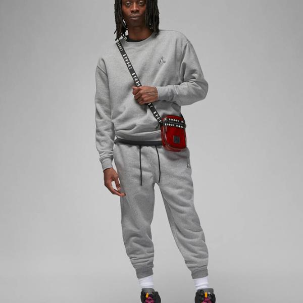 Толстовка для мужчин Nike Jordan Ess Flc Crew Прямой/ Серый photo 6