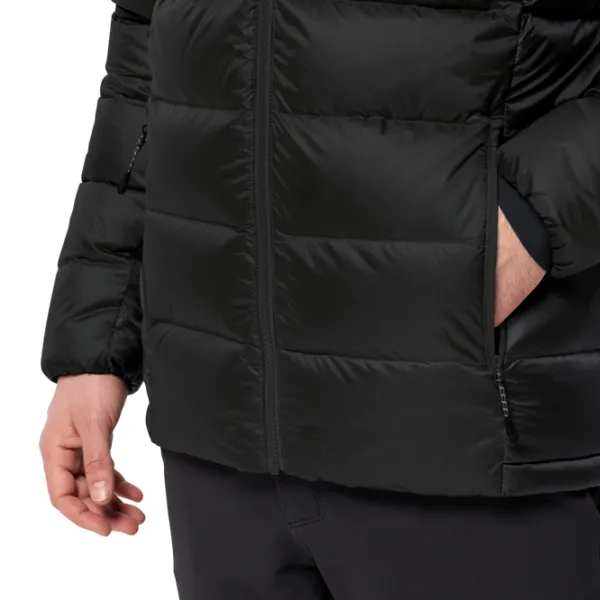 Scurtă pentru bărbați Jack Wolfskin Nebelhorn Down Hoody M Demisezon/ Black photo 4 Scurtă pentru bărbați Jack Wolfskin Nebelhorn Down Hoody M Demisezon/ Black photo 4