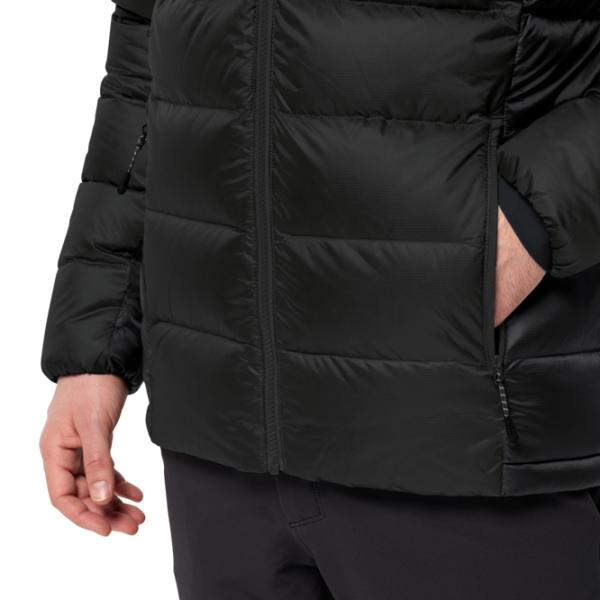 Scurtă pentru bărbați Jack Wolfskin Nebelhorn Down Hoody M Demisezon/ Black photo 4 Scurtă pentru bărbați Jack Wolfskin Nebelhorn Down Hoody M Demisezon/ Black photo 4