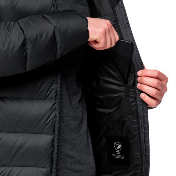 Scurtă pentru bărbați Jack Wolfskin Nebelhorn Down Hoody M Demisezon/ Black photo 5 Scurtă pentru bărbați Jack Wolfskin Nebelhorn Down Hoody M Demisezon/ Black photo 5
