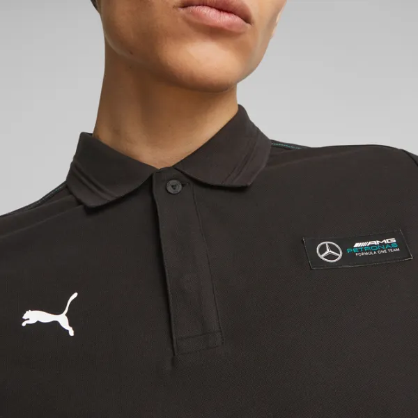 Tricou polo pentru bărbați Puma Mapf1 Black photo 4