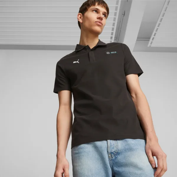 Tricou polo pentru bărbați Puma Mapf1 Black photo 6