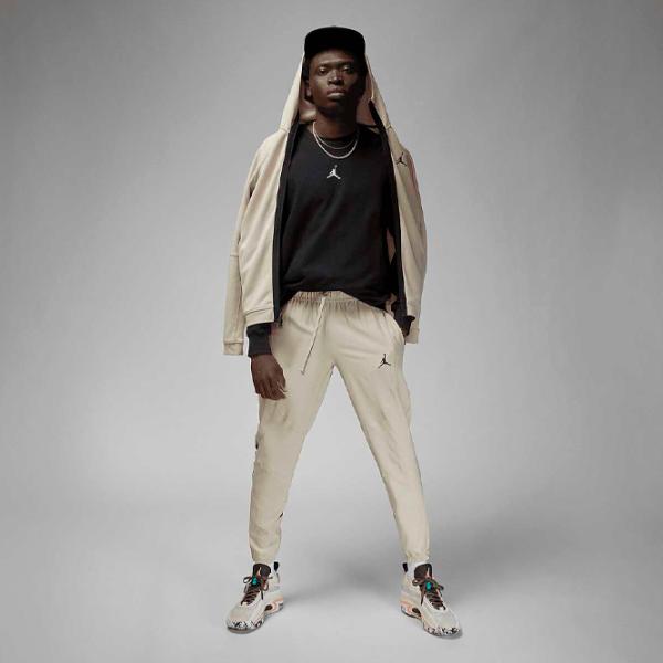 Hanorac pentru bărbați Nike Jordan Df Sprt Csvr Flc Po Crew Drept/ Black photo 6