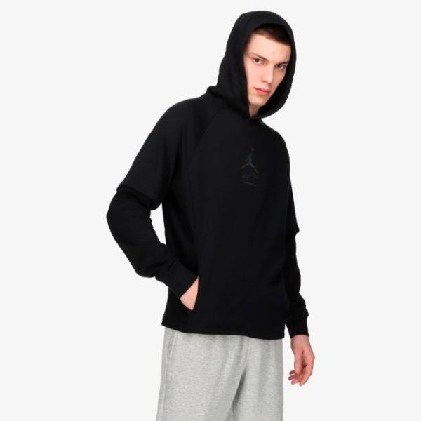 Hanorac pentru bărbați Nike Jordan Df Sprt Flc Bc Gfx Po Drept/ Black photo 3