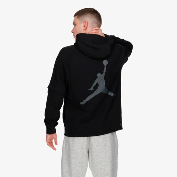 Hanorac pentru bărbați Nike Jordan Df Sprt Flc Bc Gfx Po Drept/ Black photo 5