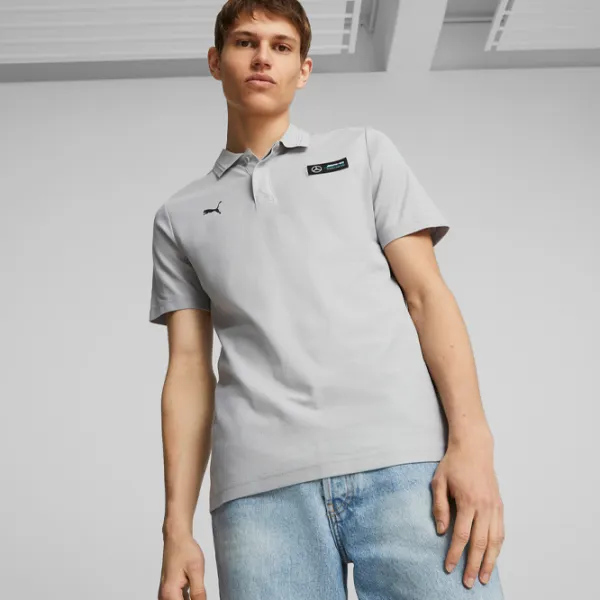 Футболка поло для мужчин Puma Mapf1 Серебристый photo 6