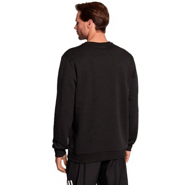 Hanorac pentru bărbați Adidas Sweater Box Logo Fleece Drept/ Black photo 5