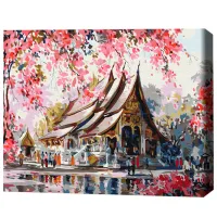 Картина по номерам BrushMe Тайский храм 50 x 40 см/ Горизонтальная photo 3
