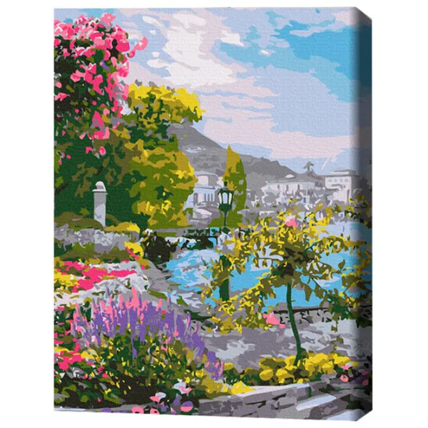 Картина по номерам BrushMe Старинный сад у моря 50 x 40 см/ Вертикальная photo 3 Картина по номерам BrushMe Старинный сад у моря 50 x 40 см/ Вертикальная photo 3