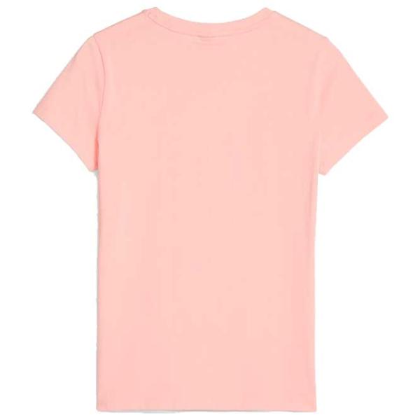 Tricou pentru femei Puma Classics Logo Tee (S) 100% bumbac/ Peach photo 2