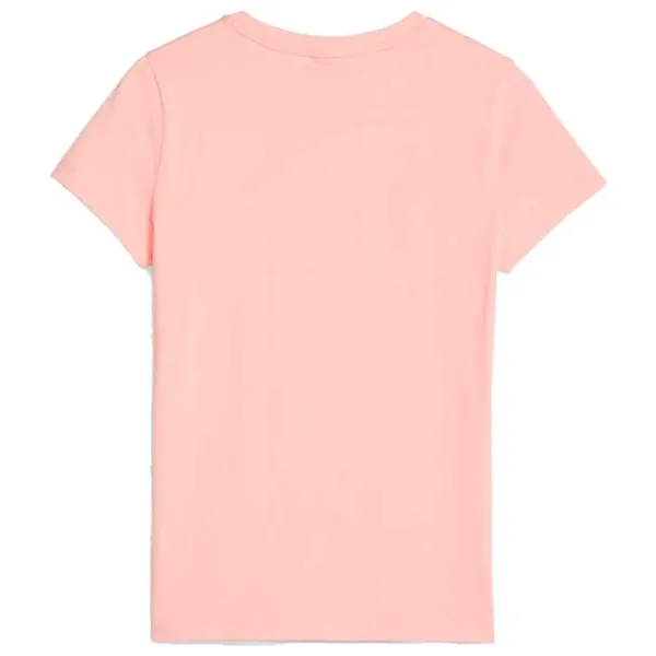 Футболка для женщин Puma Classics Logo Tee (S) 100% хлопок/ Персиковый photo 2