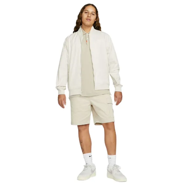 Scurtă pentru bărbați Nike M Nk Club Wvn Ul Bombr Jkt Demisezon/ Beige photo 3