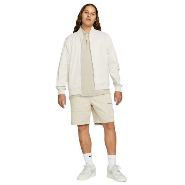 Scurtă pentru bărbați Nike M Nk Club Wvn Ul Bombr Jkt Demisezon/ Beige photo 3