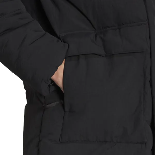 Scurtă pentru bărbați Adidas Big Baffle Coat Iarnă/ Black photo 5