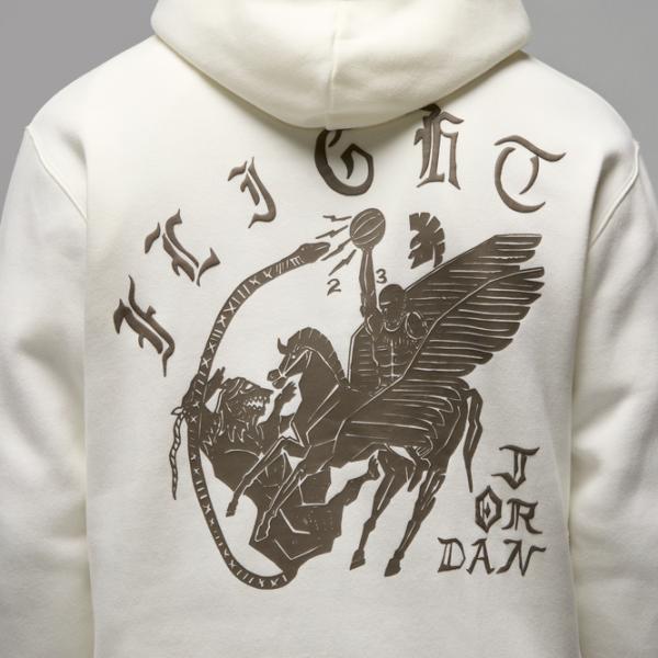 Толстовка для мужчин Nike Jordan Flt Artst Srs Flc Po Прямой/ Белый photo 6