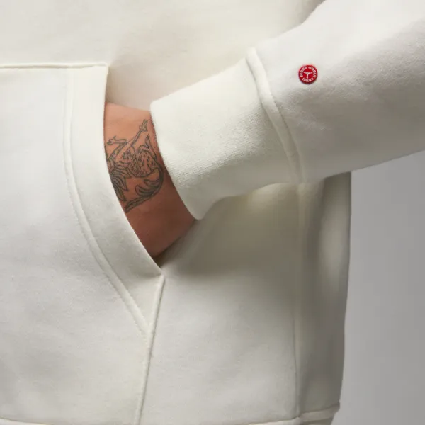 Толстовка для мужчин Nike Jordan Flt Artst Srs Flc Po Прямой/ Белый photo 8