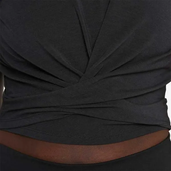 Tricou pentru femei Nike W Nk One Luxe Df Ss Std Tw Tp 31% poliester/ Black photo 5